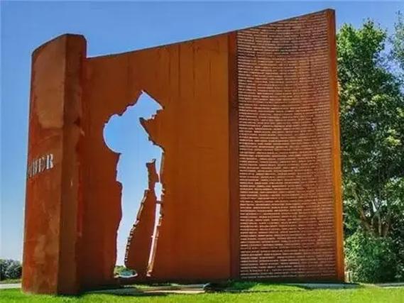 三家镇耐候钢板景观