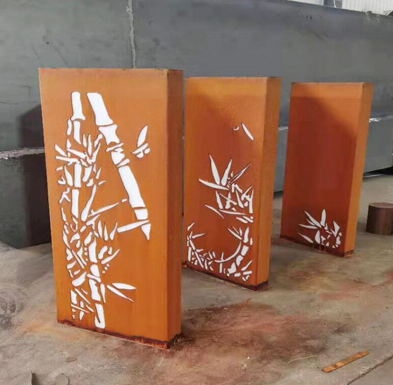 三家镇锈钢板灯箱